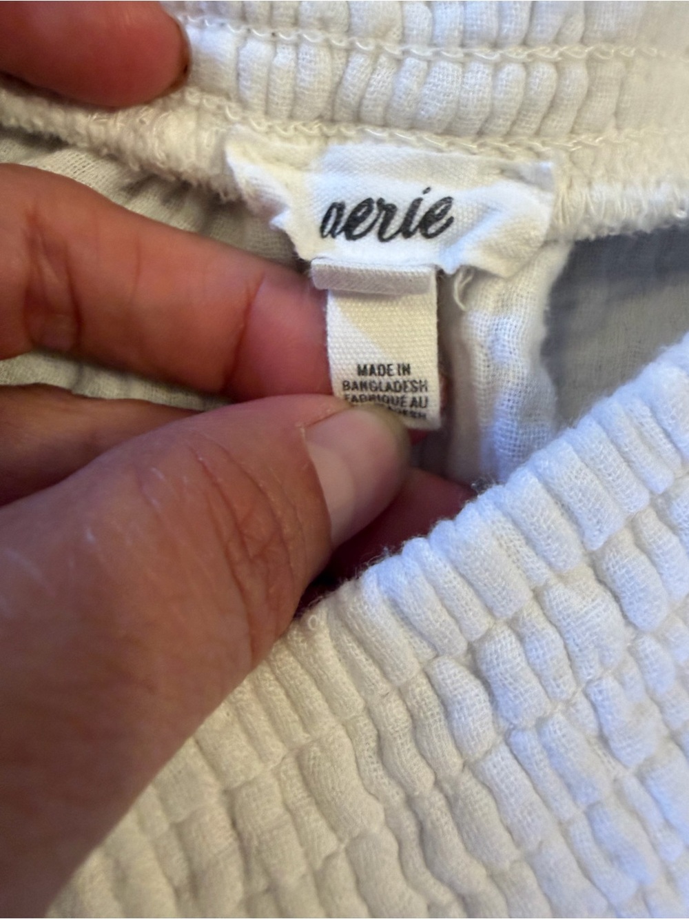 Aerie Gauzy High Waisted Cargo Pant - Picture 6 of 8